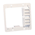 Caddy Mounting Bracket Plastic Low Voltage 2 gang