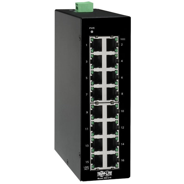 Tripp Lite Switch Industrial Unmanaged 16-Port Gigabit