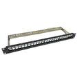 Primewired Patch Panel Unloaded, 24 Port STP, 1U w/cable manager