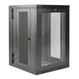 Tripp Lite SmartRack Wall-Mount 18U Half-Height UPS-Depth Window/Hinged