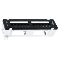Wavenet Patch Panel C5E, 110-Type, 12-Port, Wall Mount, T568A/B